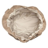Geanta dama piele naturala multicolora DiAmanti Olivia nuante Maro coniac